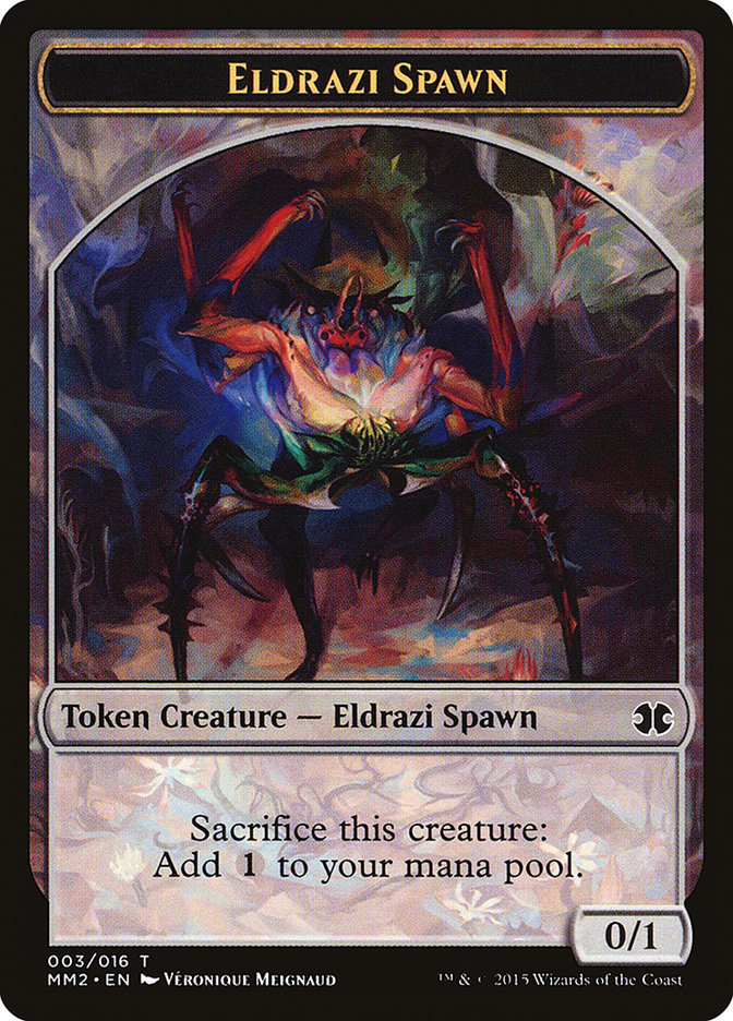 Magic the Gathering Card - Eldrazi Spawn - MTG Circle