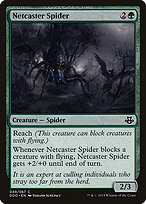 Magic the Gathering Card - Netcaster Spider - MTG Circle