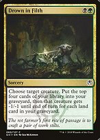Magic the Gathering Card - Drown in Filth - MTG Circle