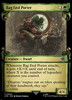 Magic the Gathering Card - Bag End Porter - MTG Circle