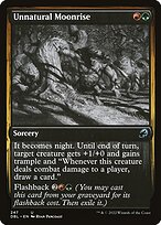 Magic the Gathering Card - Unnatural Moonrise - MTG Circle