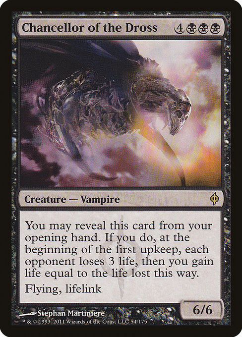 Magic the Gathering Card - Chancellor of the Dross - MTG Circle