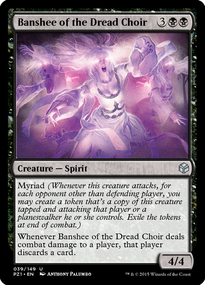 Magic the Gathering Card - Banshee of the Dread Choir - MTG Circle
