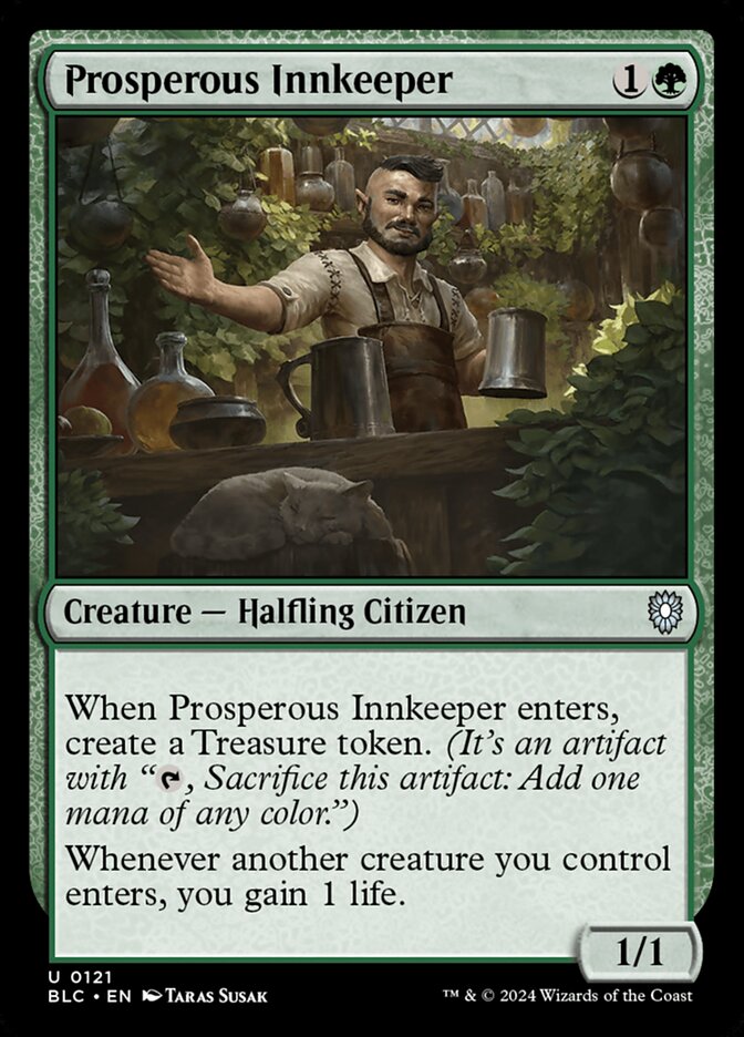 Magic the Gathering Card - Prosperous Innkeeper - MTG Circle