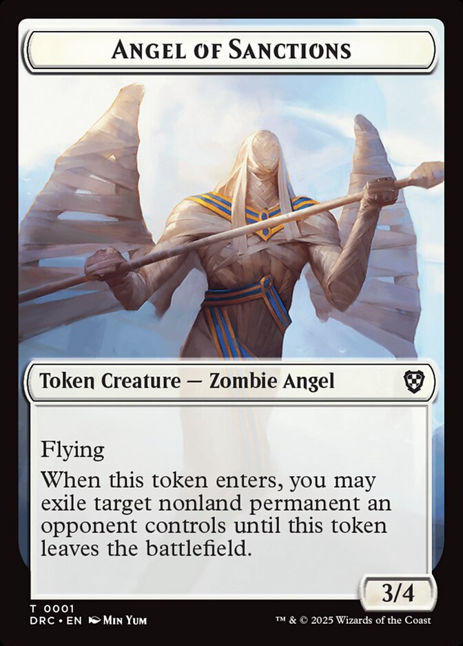 Magic the Gathering Card - Angel of Sanctions - MTG Circle