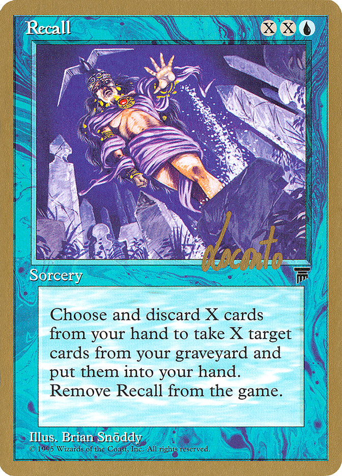 Magic the Gathering Card - Recall - MTG Circle