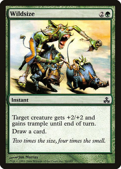 Magic the Gathering Card - Wildsize - MTG Circle
