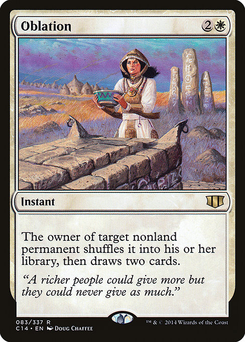 Magic the Gathering Card - Oblation - MTG Circle