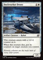 Magic the Gathering Card - Dockworker Drone - MTG Circle
