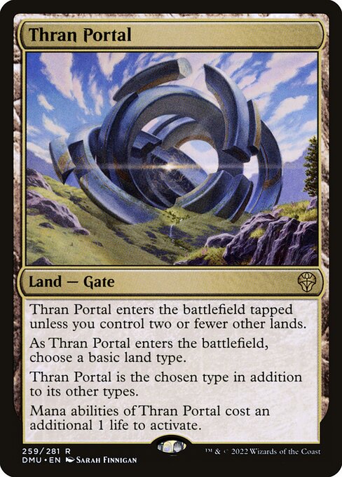 Magic the Gathering Card - Thran Portal - MTG Circle