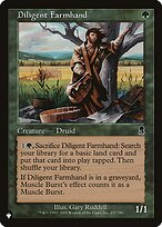 Magic the Gathering Card - Diligent Farmhand - MTG Circle
