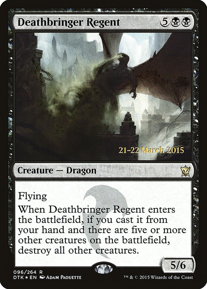 Magic the Gathering Card - Deathbringer Regent - MTG Circle