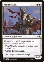 Magic the Gathering Card - Kitsune Ace - MTG Circle