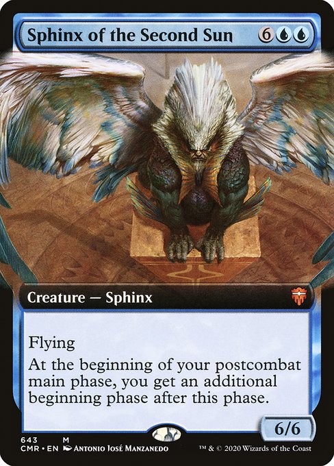 Magic the Gathering Card - Sphinx of the Second Sun - MTG Circle