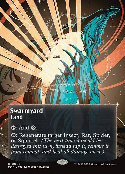 Magic the Gathering Card - Swarmyard - MTG Circle