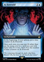 Magic the Gathering Card - As Foretold - MTG Circle