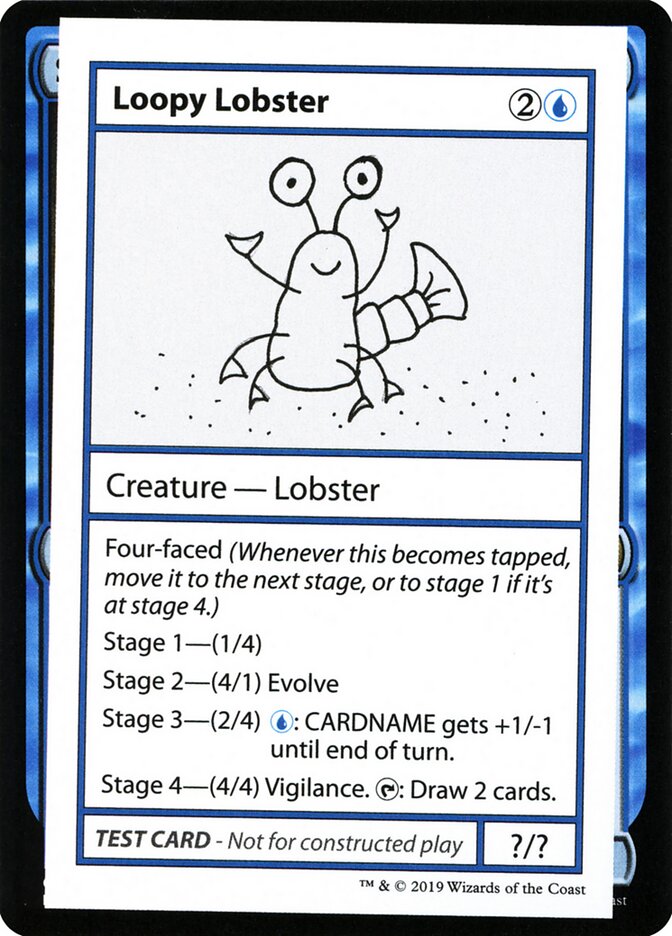 Magic the Gathering Card - Loopy Lobster - MTG Circle