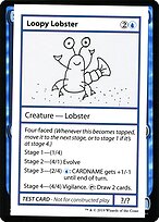 Magic the Gathering Card - Loopy Lobster - MTG Circle