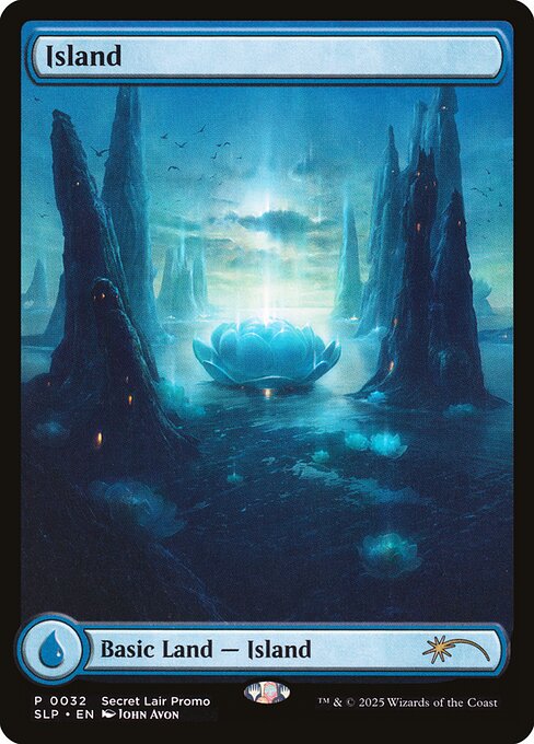 Magic the Gathering Card - Island - MTG Circle