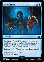 Magic the Gathering Card - Don't Blink - MTG Circle