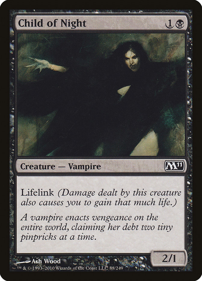 Magic the Gathering Card - Child of Night - MTG Circle