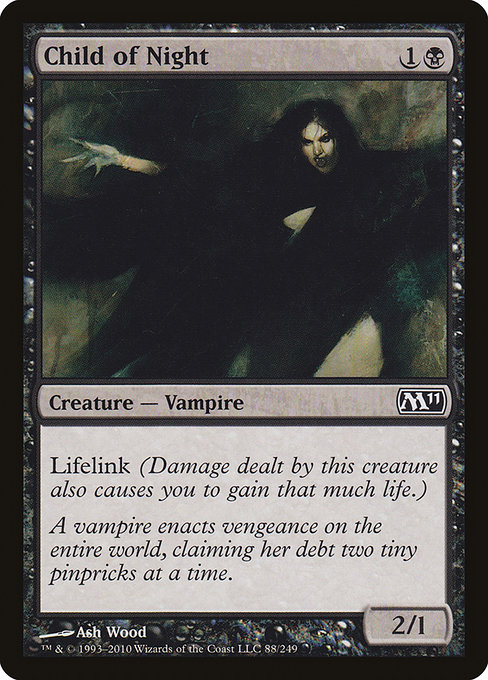 Magic the Gathering Card - Child of Night - MTG Circle