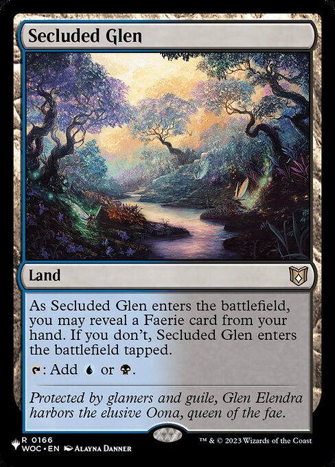 Magic the Gathering Card - Secluded Glen - MTG Circle