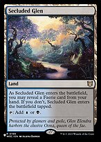 Magic the Gathering Card - Secluded Glen - MTG Circle