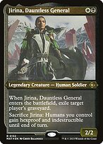 Magic the Gathering Card - Jirina, Dauntless General - MTG Circle