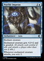 Magic the Gathering Card - Psychic Impetus - MTG Circle