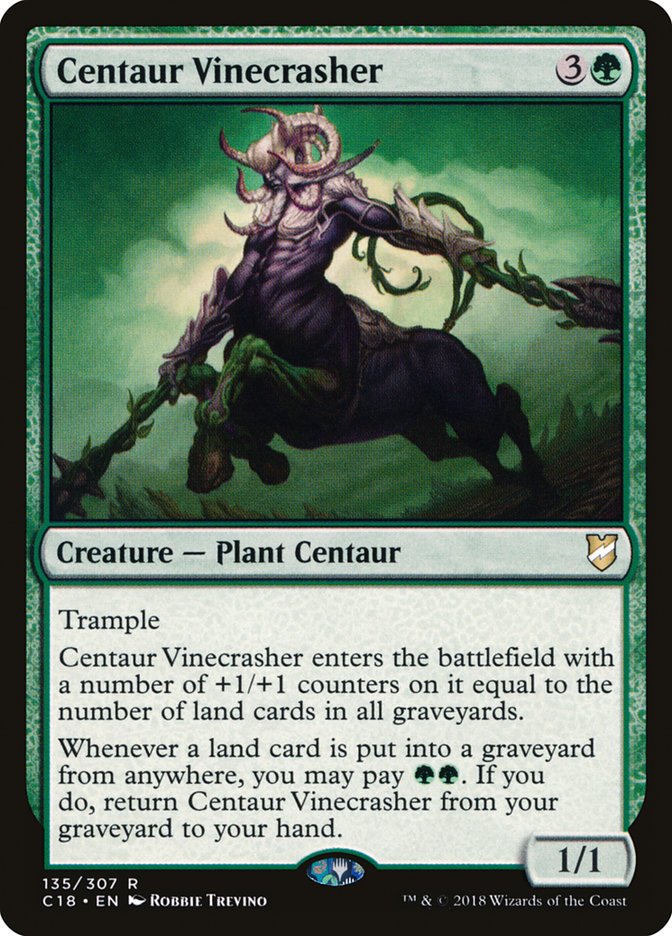 Magic the Gathering Card - Centaur Vinecrasher - MTG Circle