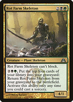 Magic the Gathering Card - Rot Farm Skeleton - MTG Circle