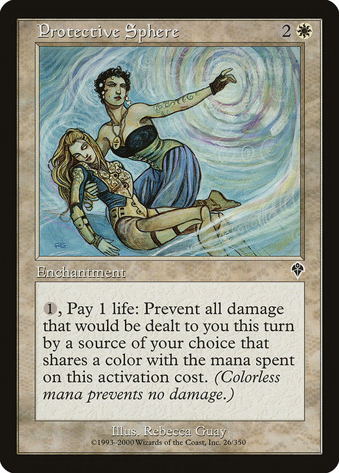 Magic the Gathering Card - Protective Sphere - MTG Circle