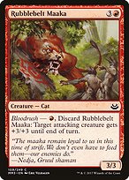 Magic the Gathering Card - Rubblebelt Maaka - MTG Circle