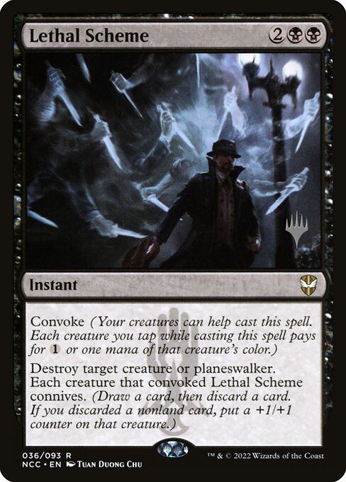 Magic the Gathering Card - Lethal Scheme - MTG Circle