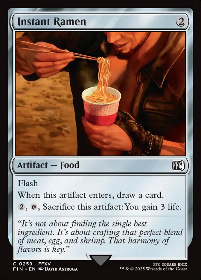 Magic the Gathering Card - Instant Ramen - MTG Circle