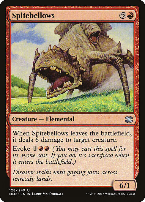 Magic the Gathering Card - Spitebellows - MTG Circle