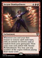 Magic the Gathering Card - Arcane Bombardment - MTG Circle