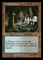 Magic the Gathering Card - Watery Grave - MTG Circle