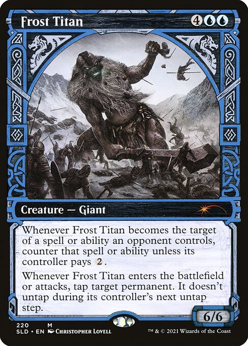 Magic the Gathering Card - Frost Titan - MTG Circle