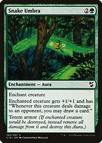 Magic the Gathering Card - Snake Umbra - MTG Circle