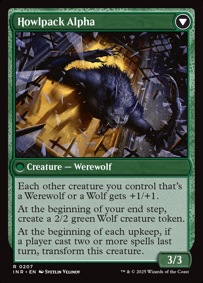 Magic the Gathering Card - Howlpack Alpha - MTG Circle