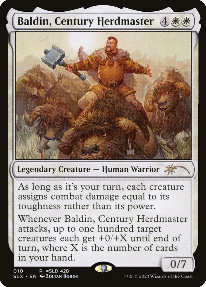 Magic the Gathering Card - Baldin, Century Herdmaster - MTG Circle