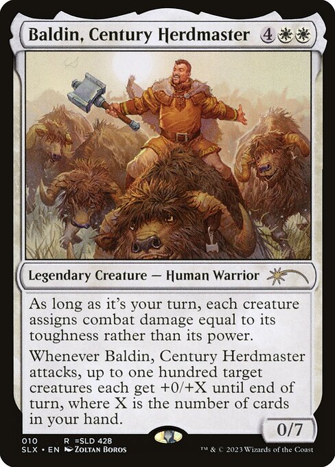 Magic the Gathering Card - Baldin, Century Herdmaster - MTG Circle