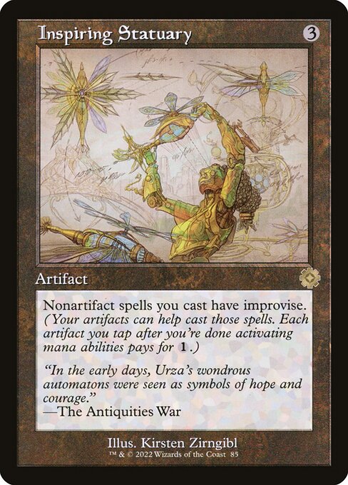 Magic the Gathering Card - Inspiring Statuary - MTG Circle