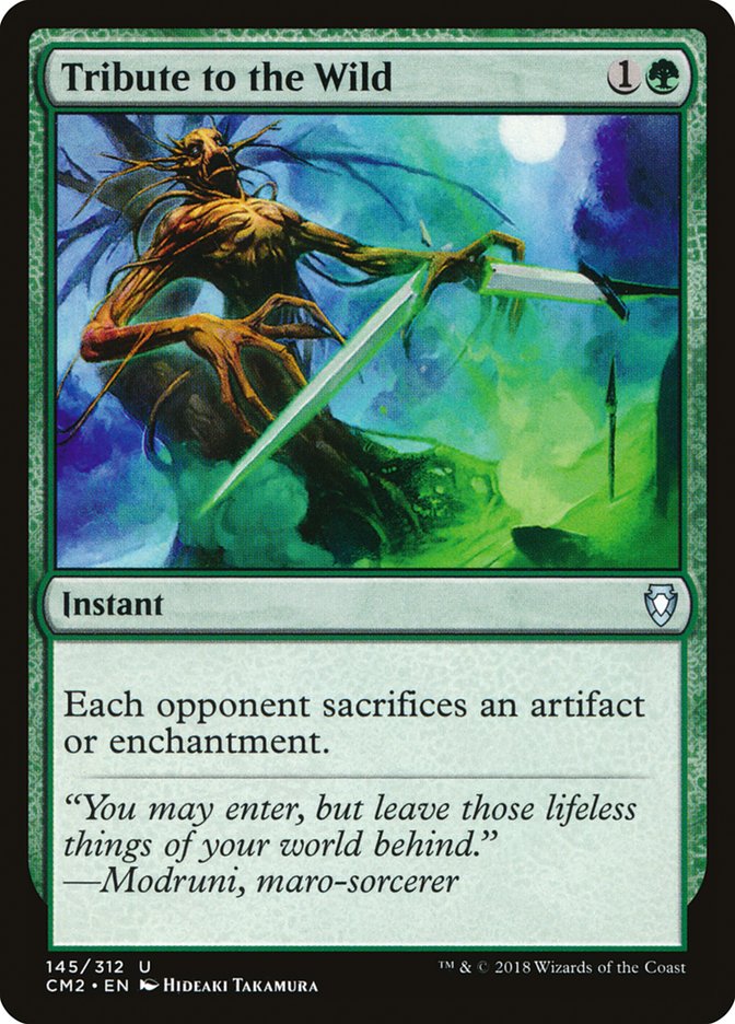 Magic the Gathering Card - Tribute to the Wild - MTG Circle