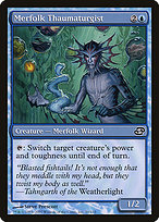 Magic the Gathering Card - Merfolk Thaumaturgist - MTG Circle