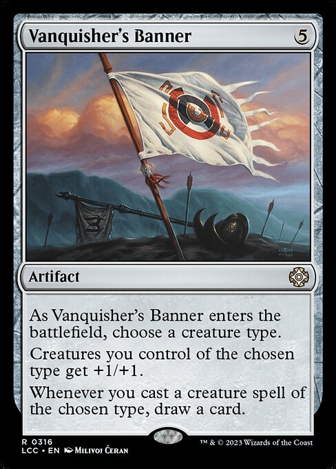 Magic the Gathering Card - Vanquisher's Banner - MTG Circle
