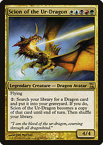 Magic the Gathering Card - Scion of the Ur-Dragon - MTG Circle