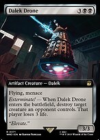 Magic the Gathering Card - Dalek Drone - MTG Circle